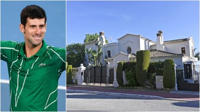 Novak Djokovic es multado con 10.000 € por renovaciones 'ilegales' en su villa Marbella

