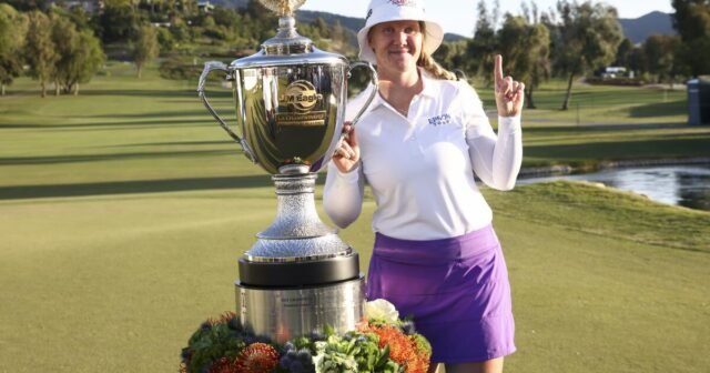 El novato Ingrid Lindblad retiene el campo para ganar el campeonato JM Eagle LA de LPGA

