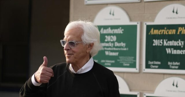 El regreso de Kentucky Derby de Bob Baffert incluye dos caballos en la raza

