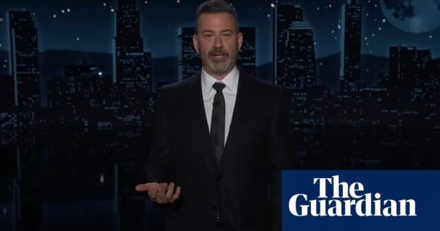 Jimmy Kimmel en grado para los primeros 100 días de Trump: 'En algún lugar entre F y U' | Roundup de televisión nocturno
