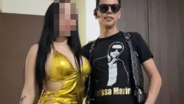 Alex Marin, de 37 años, amante de la bling.
