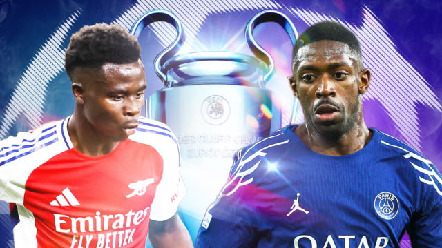 Bukayo Saka vs Ousmane Dembele: Cómo se comparan los hombres estrella del Arsenal y el PSG antes del enfrentamiento de la Liga de Campeones
