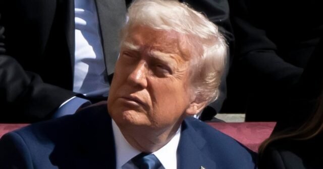 La foto de AI de Trump de él como Papa Sparks Outrage en todo el mundo
