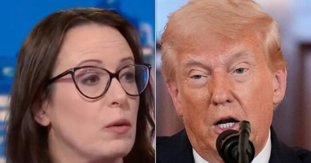 Maggie Haberman llama a Trump por poner un "frente" con esta fantasía de precio salvaje
