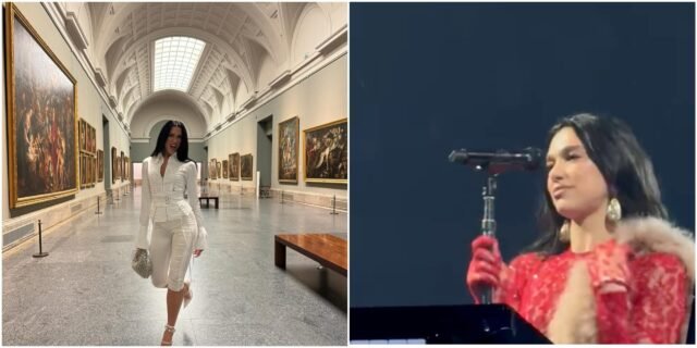 Mira: los fanáticos de la estrella pop británica Dua Lipa Wows cantan en español en Madrid Shows
