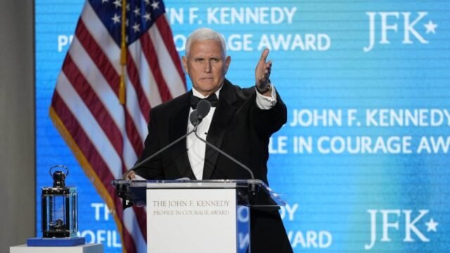 Pence advierte sobre el 'shock de precios', las consecuencias de las tarifas de Trump
