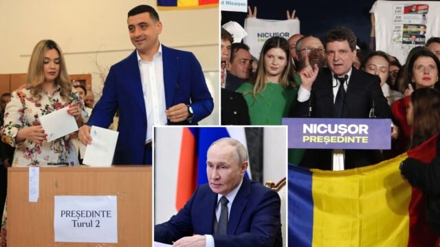 Resultado de las elecciones de choque después de que se rehició debido a la "intromisión rusa", ya que Europa trata a Putin Glow en los votos de 'Super Sunday'
