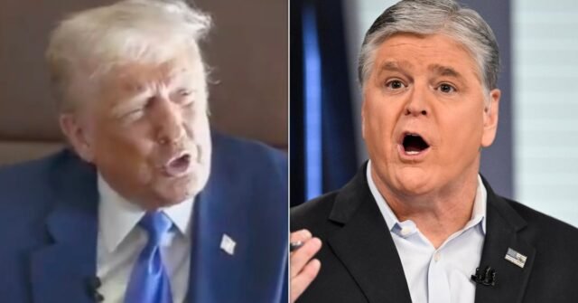 Toadying de Trump para Hannity tiene en las redes sociales que se encoge: "Esto es repugnante"
