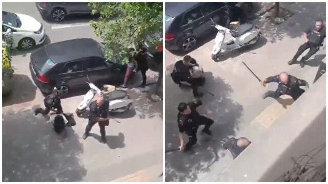 VISTA: Tormenta diplomática después de que la policía española venció al grupo de colombianos en Valencia
