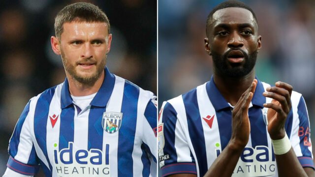 West Brom lanzó catorce jugadores, incluidos los ex estrellas del Chelsea y el Arsenal, después de colapsar al final de la temporada de campeonato
