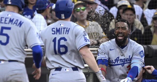 Dodgers vs. Padres está a la altura de la exageración, ya que LA prevalece en el décimo
