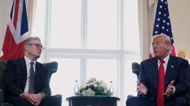 5 Control mientras el viaje de Trump a Escocia se acerca a la conclusión
