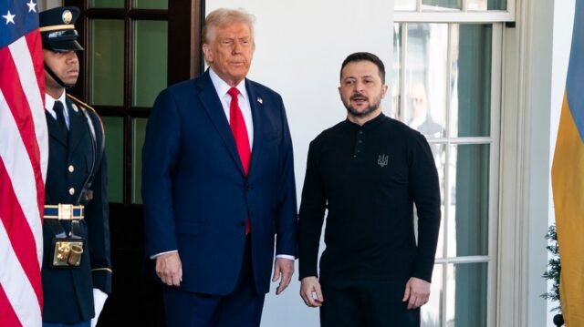Aquí está el horario de Trump con Zelensky el lunes.
