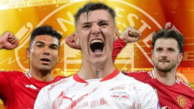 Benjamin Sesko Just Man Utd's Octavo Ganner y en el salario de menos de la mitad de Casemiro como revelaron los salarios de las estrellas
