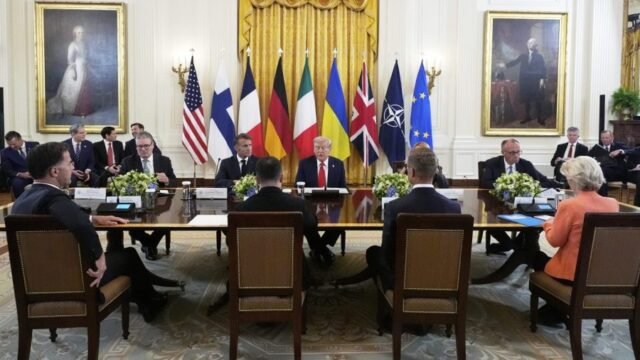 Cómo Trump introdujo a los líderes europeos
