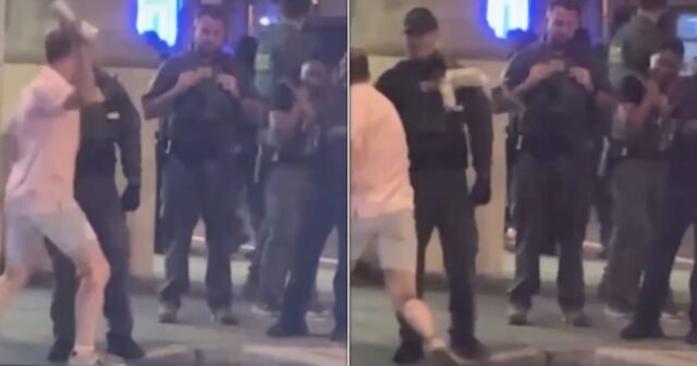 El hombre de DC que arrojó un sándwich de metro al oficial es acusado
