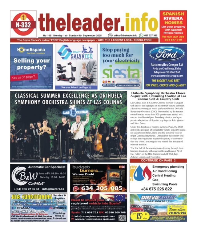 El periódico líder 01 de septiembre 25 - Edición 1091
