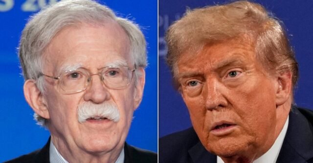 John Bolton siente seguro que Trump estaba 'claramente al borde' antes del momento clave
