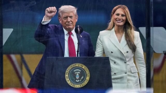 Presidenta, Melania Trump homenaje a la 'Dancing With the Stars' israelí se vuelve viral
