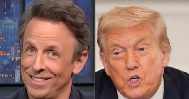 Seth Meyers premia a Trump con 1 honor bien merecido sobre este cuento central de Kennedy
