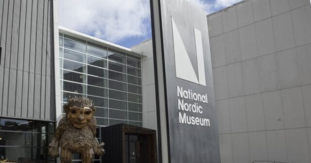 Trabajadores del Museo Nacional Nórdico Lanzamiento de esfuerzo sindical
