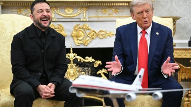 Zelensky gana concesiones importantes de Trump en las conversaciones de paz después de aparecer en traje después de que se vestía
