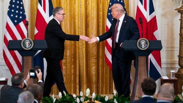 5 preguntas colgando sobre el viaje británico del presidente Trump
