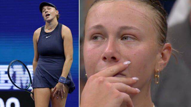 Amanda Anisimova se llena de lágrimas después de una gran angustia final aún más importante, perdiendo ante Aryna Sabalenka en US Open Final
