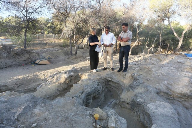 Una de las primeras basílicas cristianas de Alicante desenterradas en Rojales
