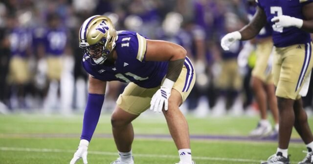 Cómo Ta'ita'i Uiagalelei lidera la renaciente defensa de los Washington Huskies
