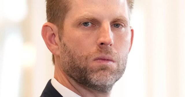 El alarde 'ofensivo' de Eric Trump sobre lo que el 'ahorro' de su padre calificó de 'blasfemo'
