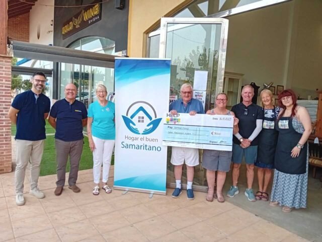 HELP Murcia Mar Menor dona 3.000€ al Hogar El Buen Samaritano
