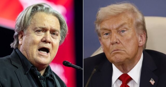 Steve Bannon dice que hay 'diferentes alternativas' para lograr la reelección de Trump en 2028
