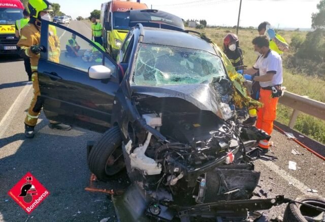 Tragedia en la N-332: expatriado británico asesinado en un choque frontal

