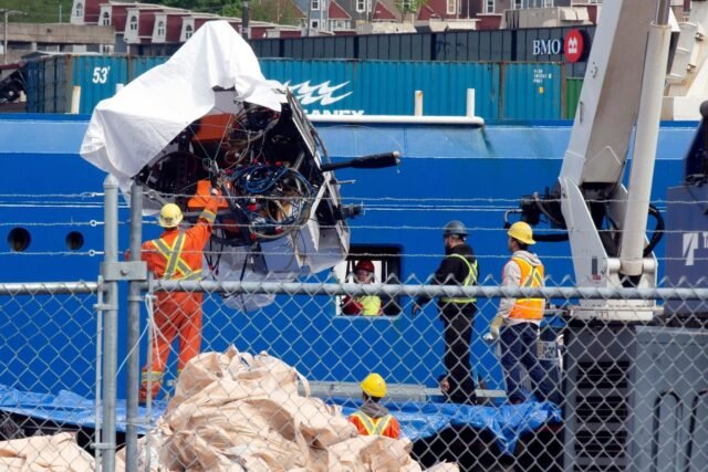 Una ingeniería defectuosa provocó la implosión del sumergible Titán que se dirigía a los restos del Titanic, según la NTSB
