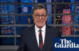 Colbert sobre Trump ‘construyendo una compensación masiva por su extraño pene diminuto’ | Resumen de televisión nocturna Colbert sobre Trump 'construyendo una compensación masiva por su extraño pene diminuto' | Resumen de televisión nocturna