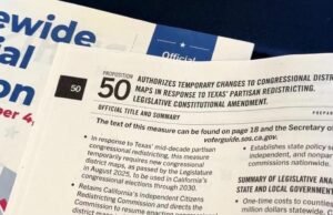 Los votantes de California aprueban la Proposición 50 para rediseñar los mapas del Congreso del estado, proyecta CBS News Los votantes de California aprueban la Proposición 50 para rediseñar los mapas del Congreso del estado, proyecta CBS News
