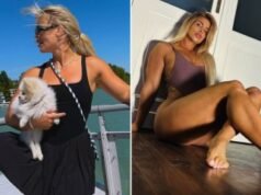 ‘La estrella de UFC más sexy del mundo’ Polyana Viana muestra su trasero cubierto de moretones después de un brutal entrenamiento de lucha libre