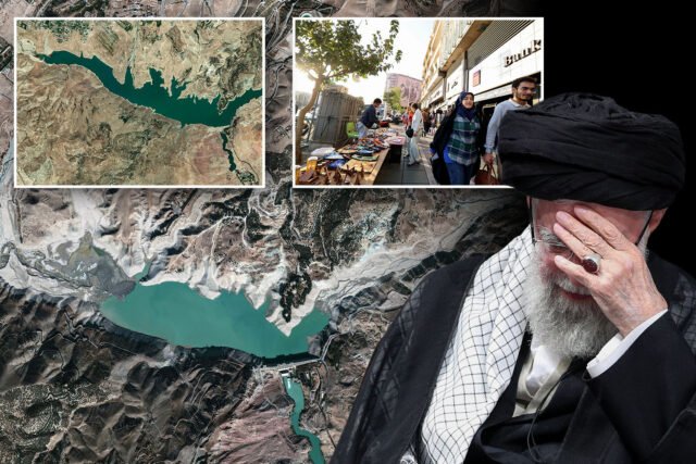 Irán 'podría tener que evacuar' su capital de 10 millones de habitantes mientras Teherán está paralizado por la sequía y el ayatolá enfrenta una crisis
